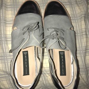 steven by steve madden pippar grey shoes